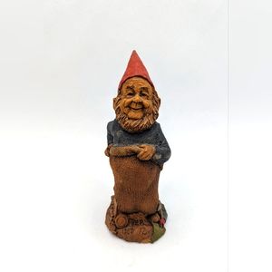 Tom Clark Vintage 1987 Wooden Gnome Figure #75 Artist Signed Sculpture